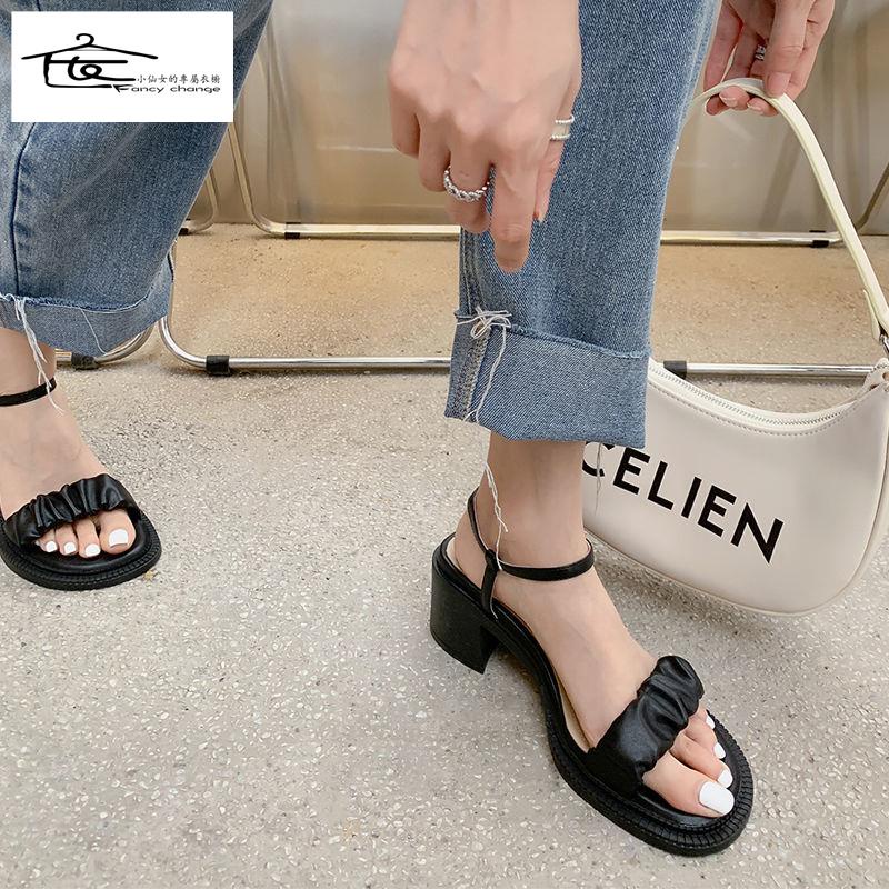 Giày Sandal Cao Gót Hở Ngón Thoải Mái Thời Trang Mùa Hè Cho Nữ
