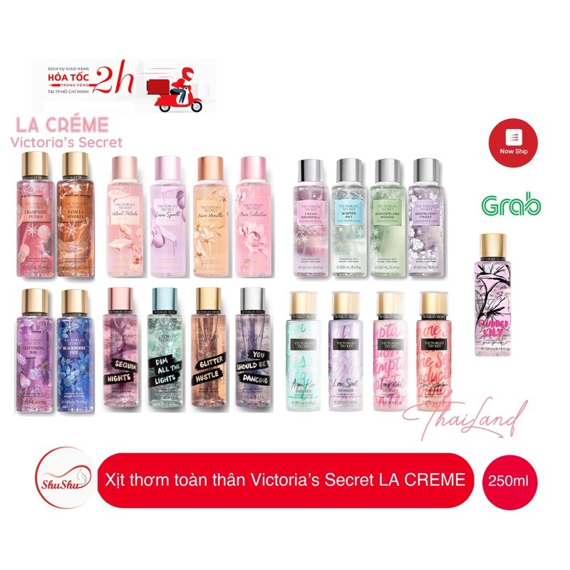 [HCM SỈ] Xịt thơm toàn thân Victoria’s Secret được lựa mùi