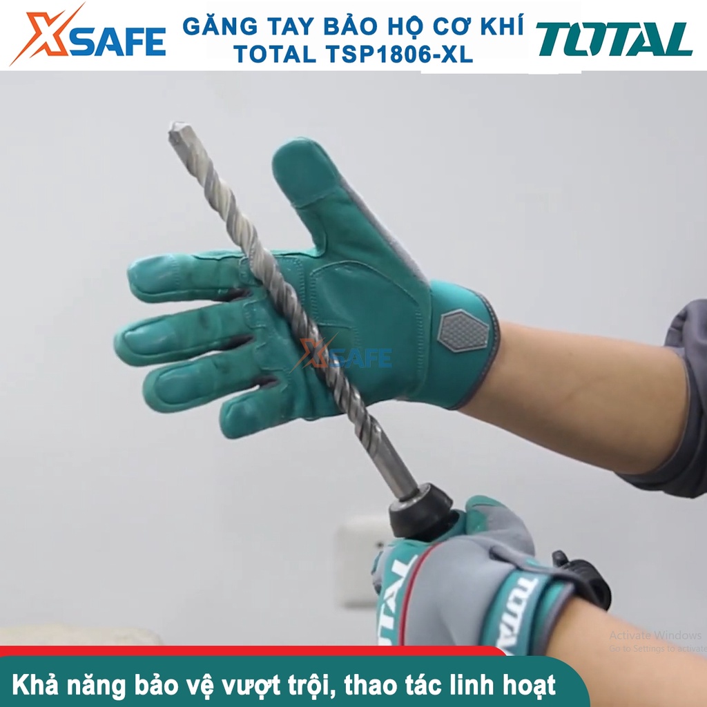 Găng tay cơ khí TOTAL TSP1806
