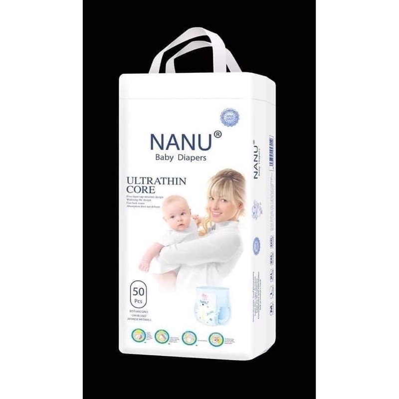 [HCM ] BỈM QUẦN NANU BABY M100 L100 XL100 XXL100 XXXL100