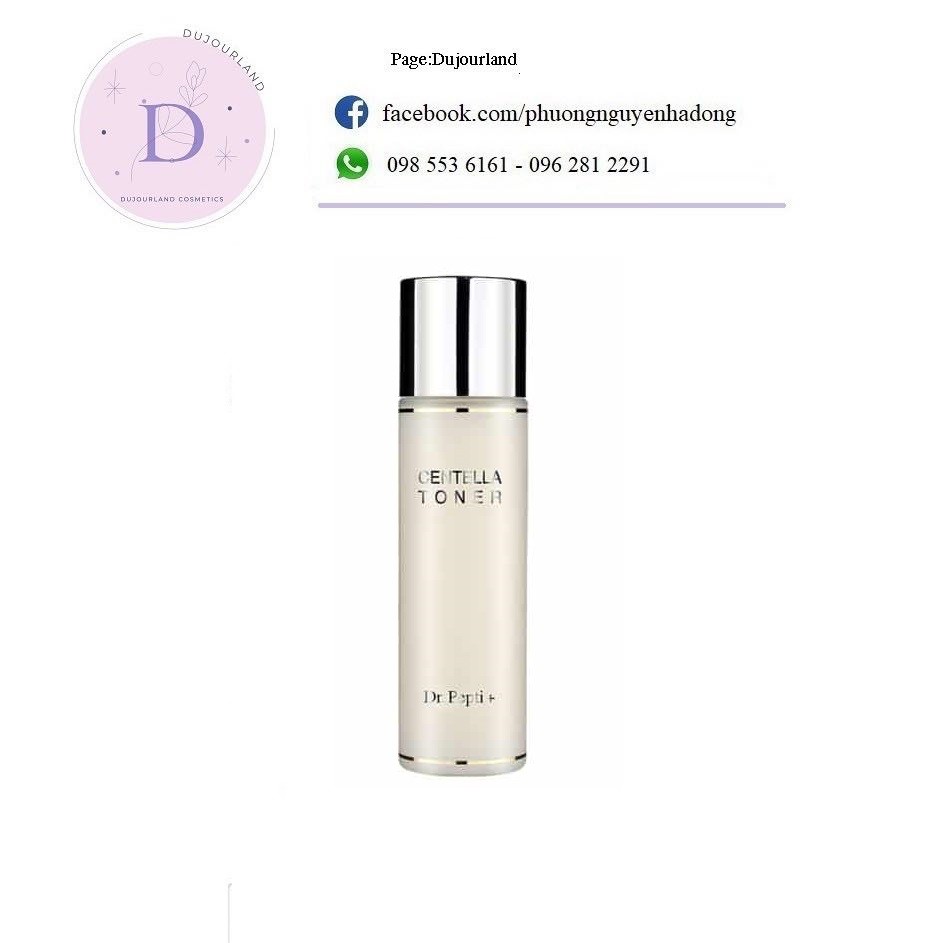 Nước Hoa Hồng Dr. Pepti+ Centella Toner Hàn Quốc