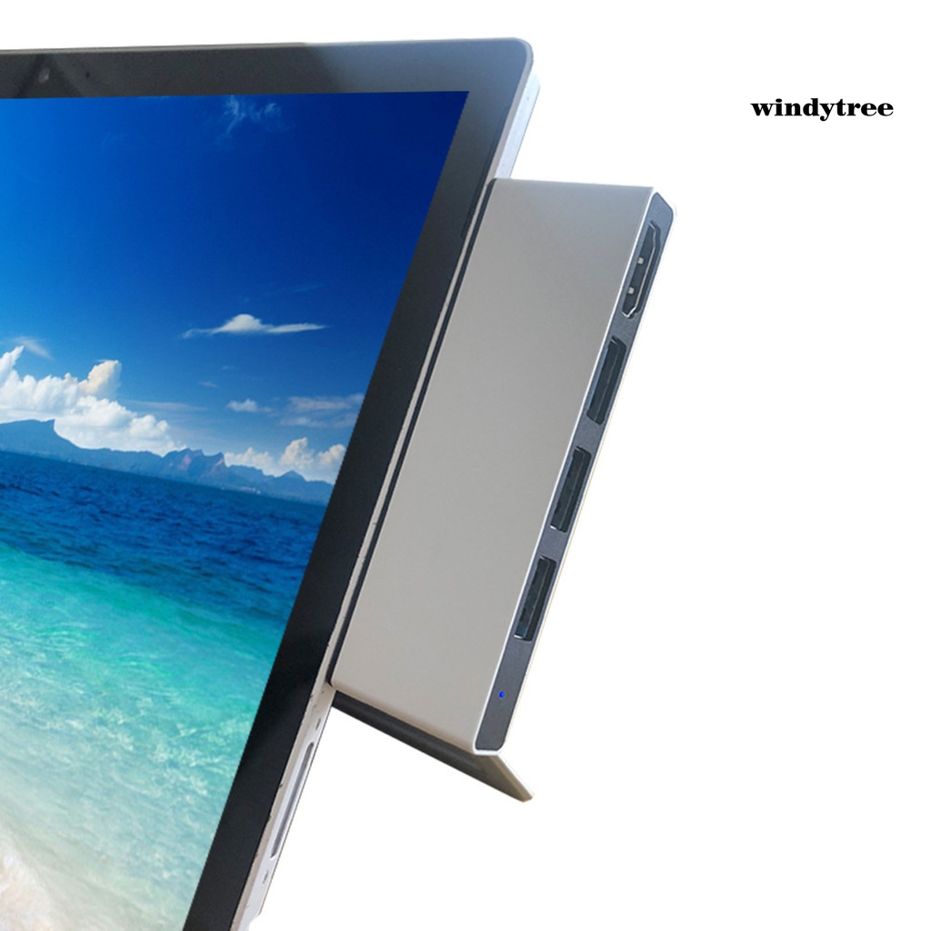 Bộ Chia Cổng Usb 3.0 4 Trong 1 Cho Máy Tính Bảng Surface Pro4 / 5 / 6