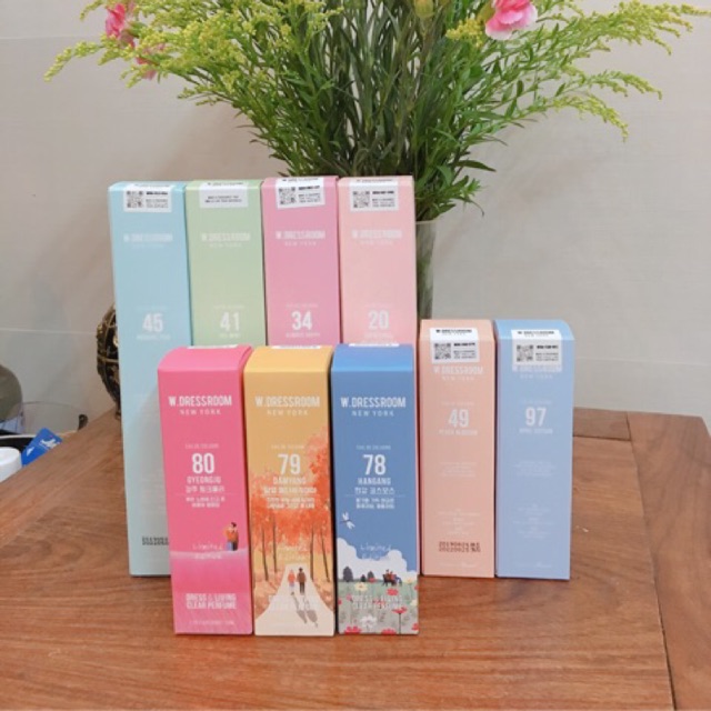 Nước hoa W.dressroom New York mùi mới 214/314/79/80/81/82