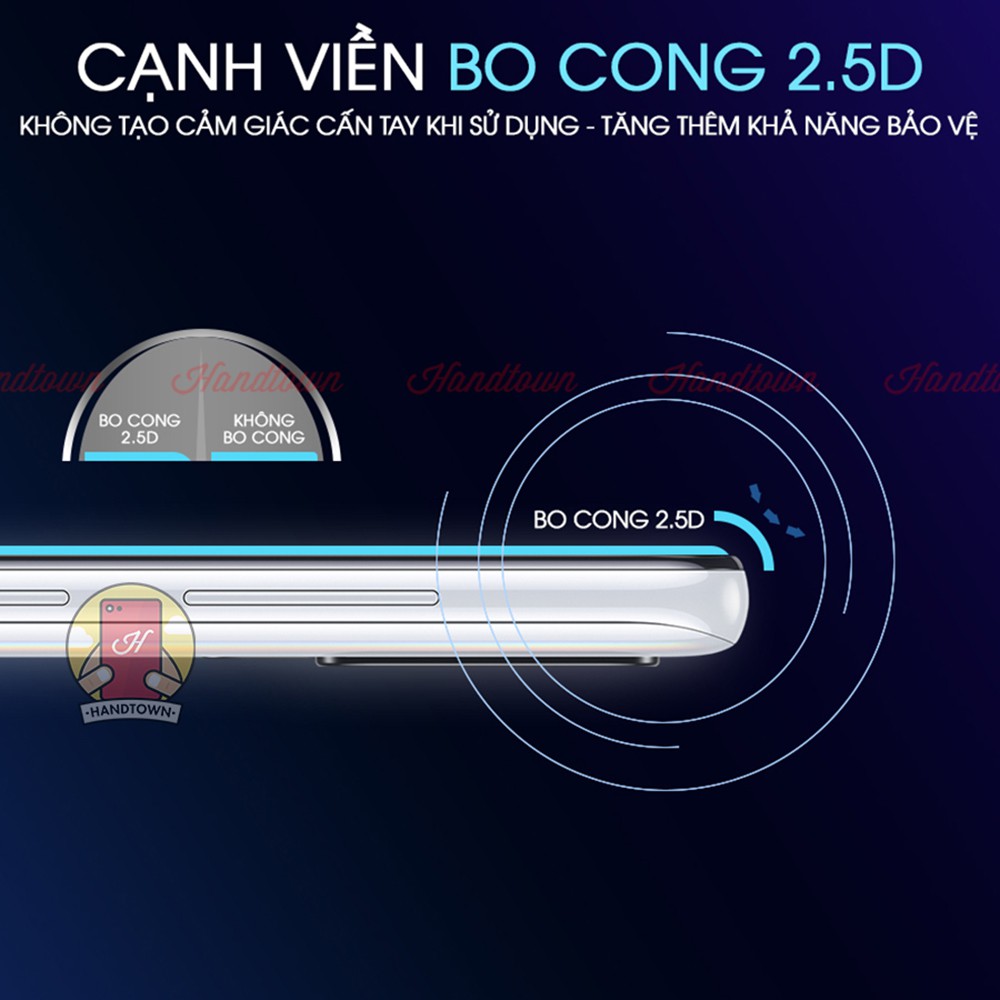 Bộ 2 Miếng Kính Cường Lực Trong Suốt Không Full Màn Xiaomi Redmi Note 9S / Note 9 Pro / Note 9 Pro Max Chính Hãng Gor