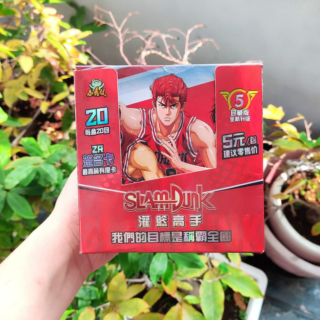 Set ảnh thẻ nhân phẩm anime Slam Dunk  ngẫu nhiên chibi xinh xắn siêu rẻ