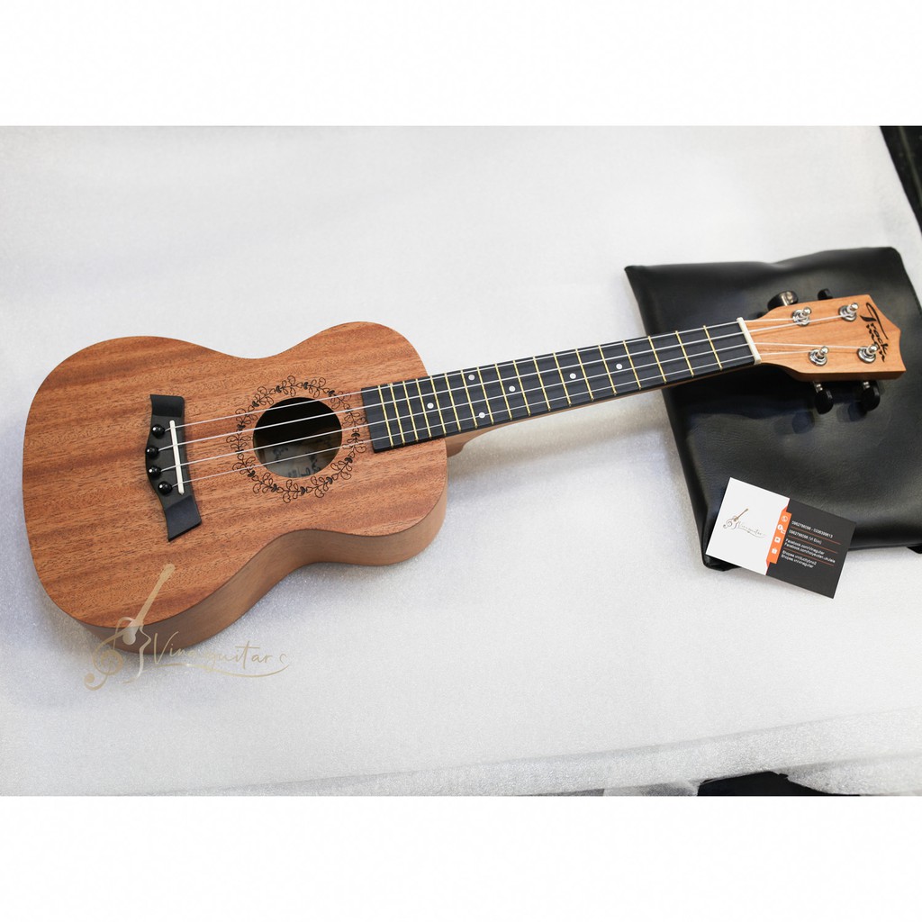 Đàn Ukulele Concert Linda Tr2 Gỗ Mahogany