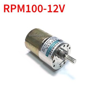 Motor Giảm Tốc DC 12V 12-RPM100 GB520