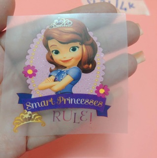Sticker ủi,patch ủi,hình ủi công chúa ( chọn ngẫu nhiên)