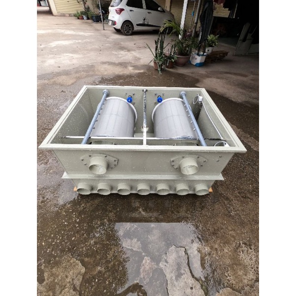 Máy lọc trống 10m3 - 200m3 vật liệu nhựa PP bền bỉ thân thiện môi trường,lắp đặt tận nơi tại nhà ,Drum Filter