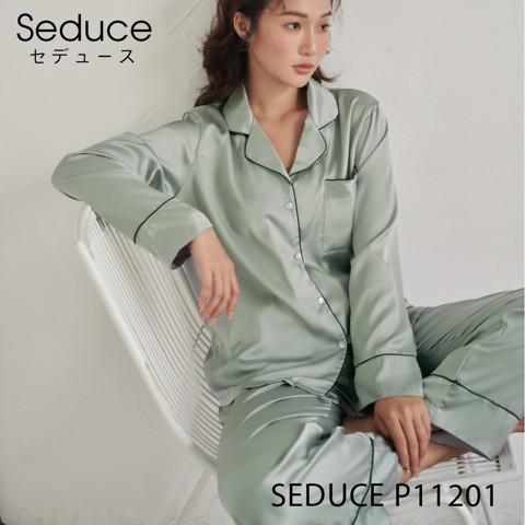 Bộ Đồ Ngủ Pyjama Nữ Lụa Satin Seduce P11201