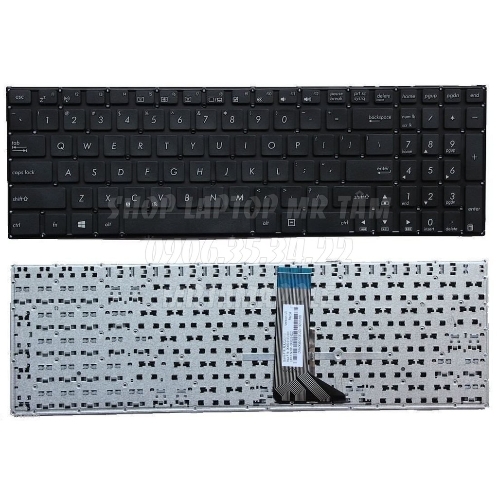 (KEYBOARD) BÀN PHÍM LAPTOP ASUS X551  dùng cho D550 R506 R556 F553 F554 F555 TP550 K501 K555 X551 X553 X554 X555