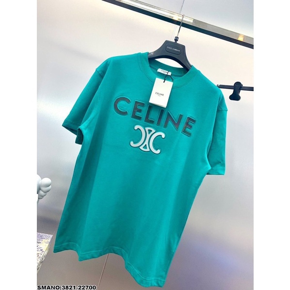 Áo Phông Nam . Áo thun Nam Nữ Thêu Chữ Celi Chất Vải  100% Cotton Co Giãn 4 Chiều DT Fashion Menwear