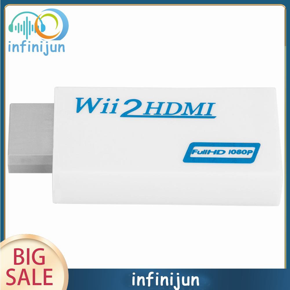Bộ Chuyển Đổi Âm Thanh Qua Hdmi 720p 1080p 3.5mm Wii2Hdmi Cho Full Hdtv