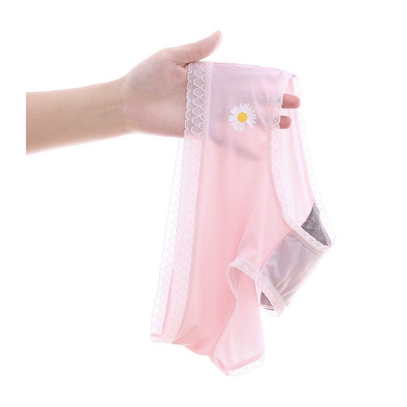 Quần lót hoa cúc viền ren | BigBuy360 - bigbuy360.vn