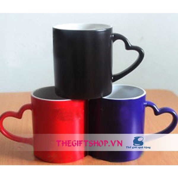 In hình lên cốc- cốc ảo thuật quai trái tim/quai tròn