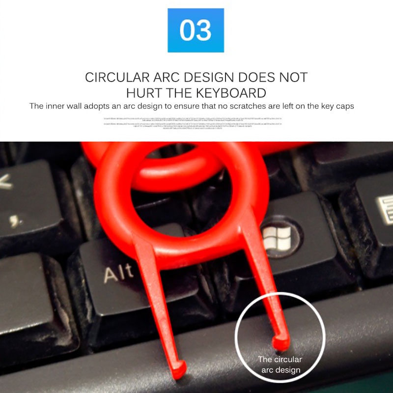 Mechanical Keyboard Keycap Puller Remover for Keyboards Key Cap Fixing Tool