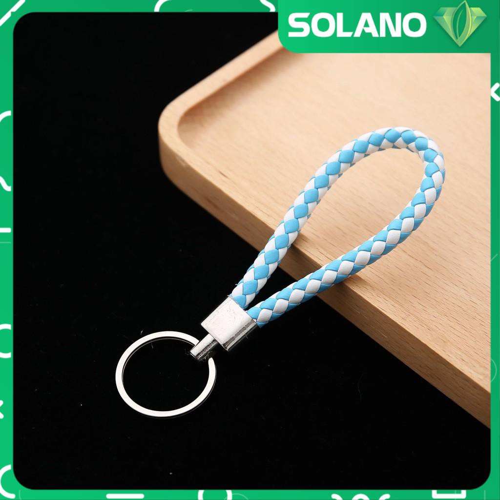 Móc khóa EDC SOLANO móc chìa khóa tết dây thủ công tinh tế có quai treo móc tiện dụng HG-001303