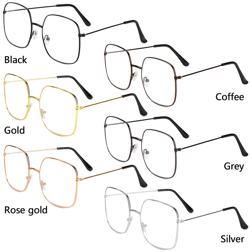 (Hàng Mới Về) Kính Mát Chống Tia Sáng Xanh Chống Tia Uv Thời Trang Cho Nữ