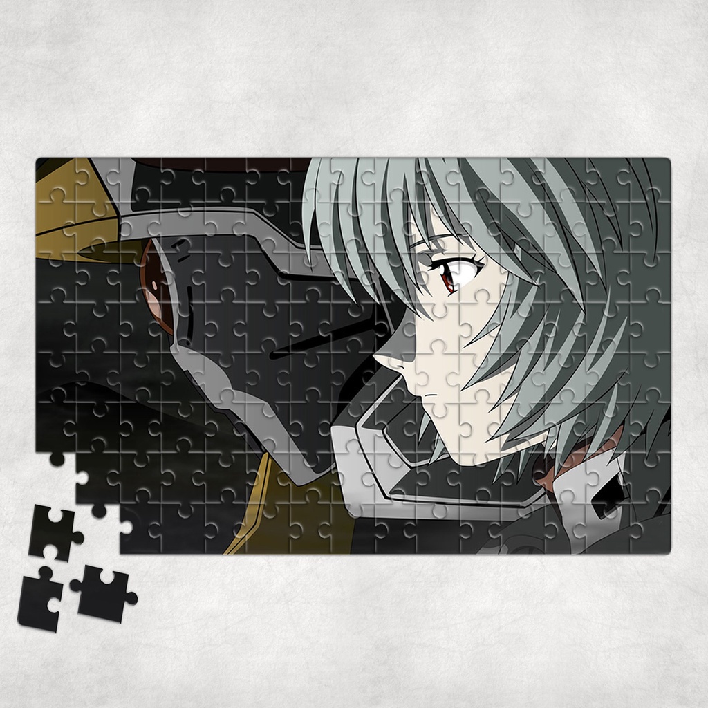 Tranh ghép hình A4, A5 Anime, xếp hình EVANGELION 1 0 YOU ARE - Mẫu 1