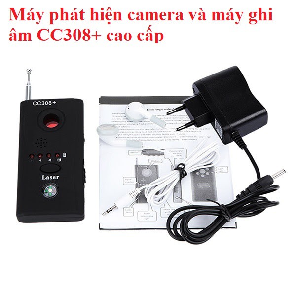 Máy phát hiện camera và máy ghi âm CC308