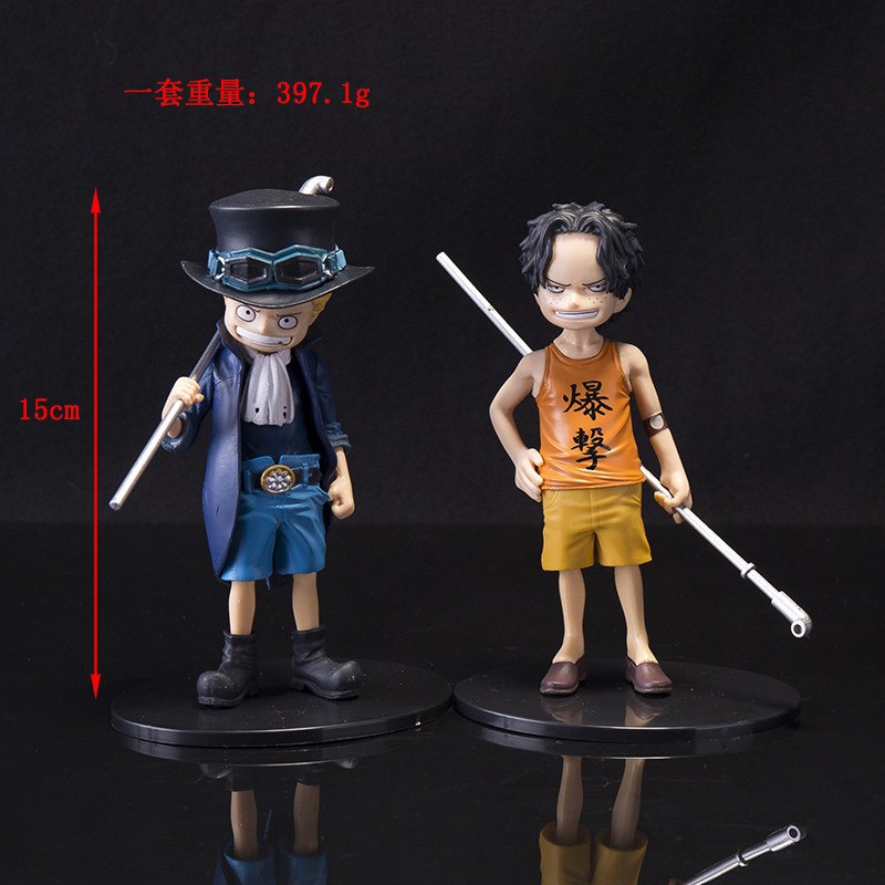 Mô hình nhân vật Onepiece thời nhỏ Luffy, Zoro, Sanji, Ace, Sabo,........ - OnePiece