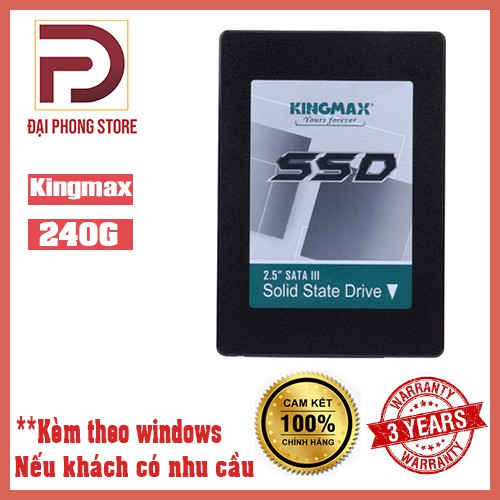 SSD 240G KINGMAX SMV32 Chính hãng BH 36T