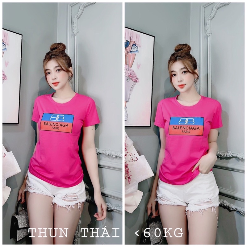Áo thun thái form dưới 60ki hàng bán  shop chat đẹp  mát