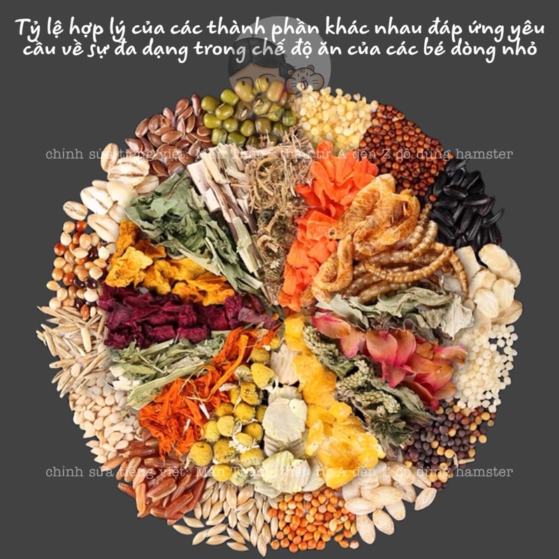 Thức ăn Bucatstate H2 dòng nhỏ dành cho Hamster