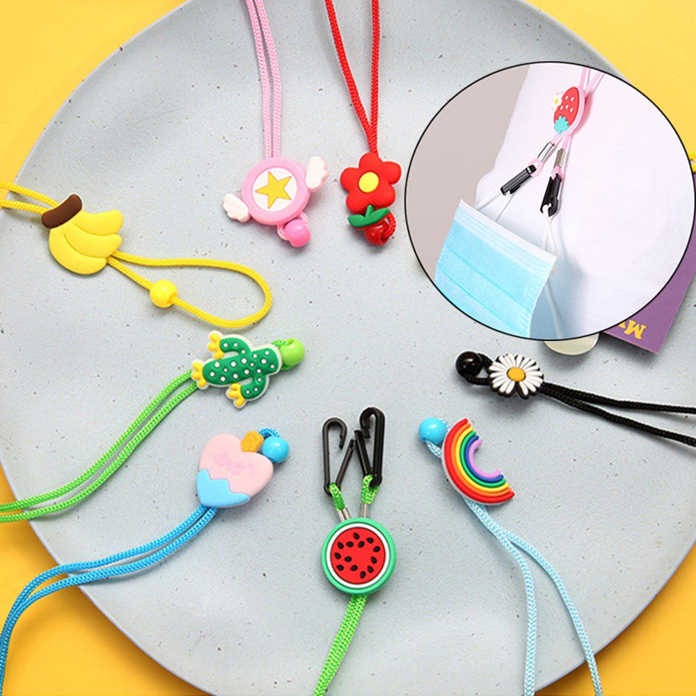 Dây Đeo Mắt Kính Chống Thất Lạc Hình Hoạt Hình Có Thể Điều Chỉnh Cho Người Lớn Và Trẻ Em