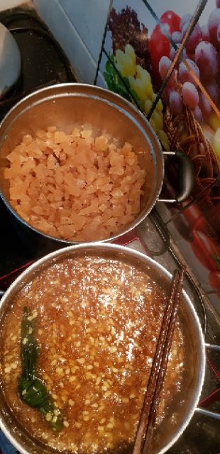 Combo 1kg cùi bưởi Bến Tre ngào đường + 1kg đường thốt nốt An Giang = 10kg chè bưởi An Giang chuẩn . | BigBuy360 - bigbuy360.vn