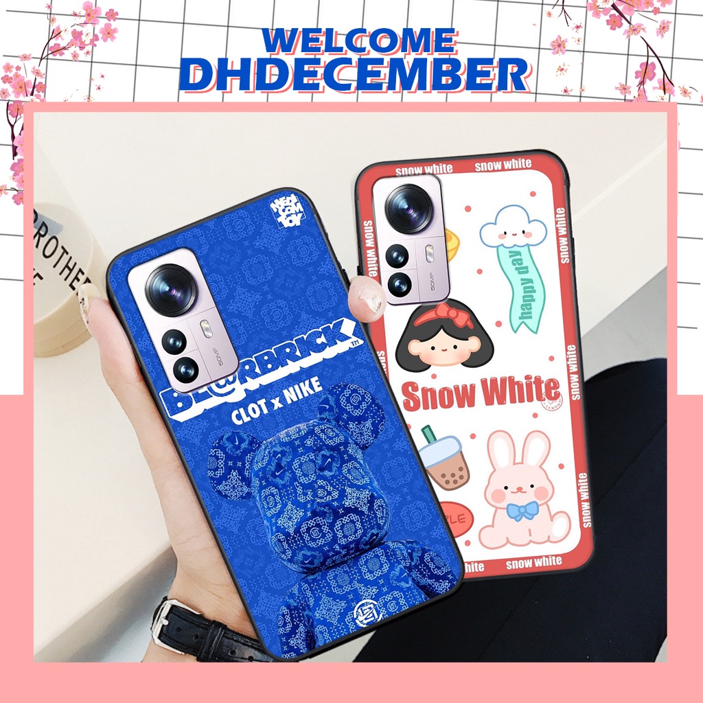 Ốp lưng Xiaomi 12 in hình 3D lucky, gấu Brick xinh xắn - KHÔNG NÊN BỎ LỠ