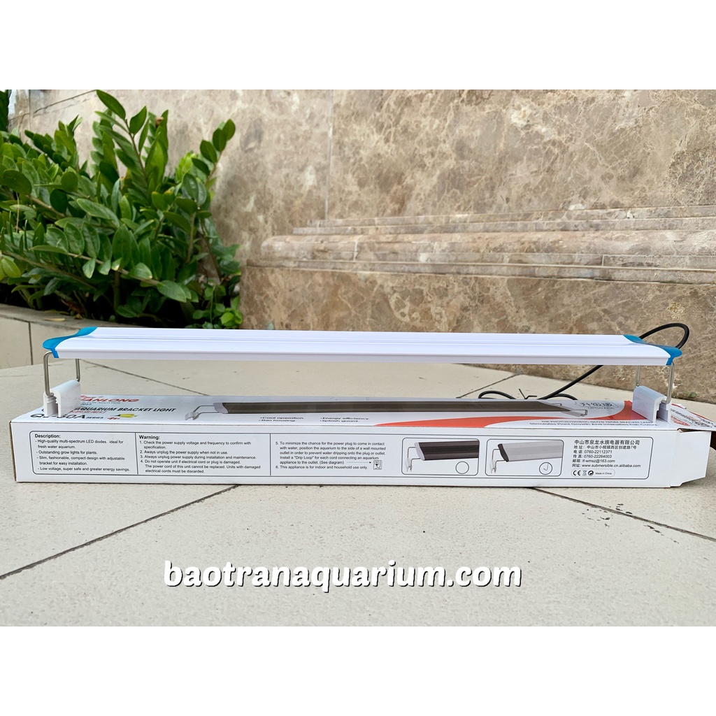 Đèn máng Led Quanlong siêu sáng cho hồ cá tất cả các size 20,30,40,50,60,80,100cm