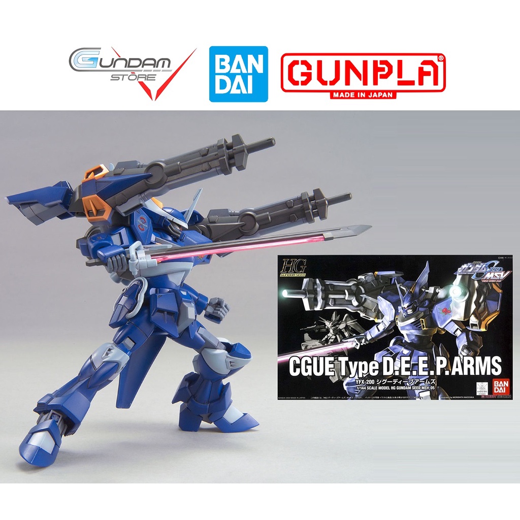 Bandai Mô Hình Gundam HG Cgue Type DEEP Arms 1/144 Hgseed Seed Đồ Chơi Lắp Ráp Anime Nhật