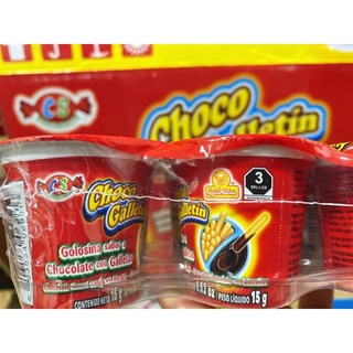 [Lốc 10 ly] Bánh Que Chấm Socola mini_khoanvat2021