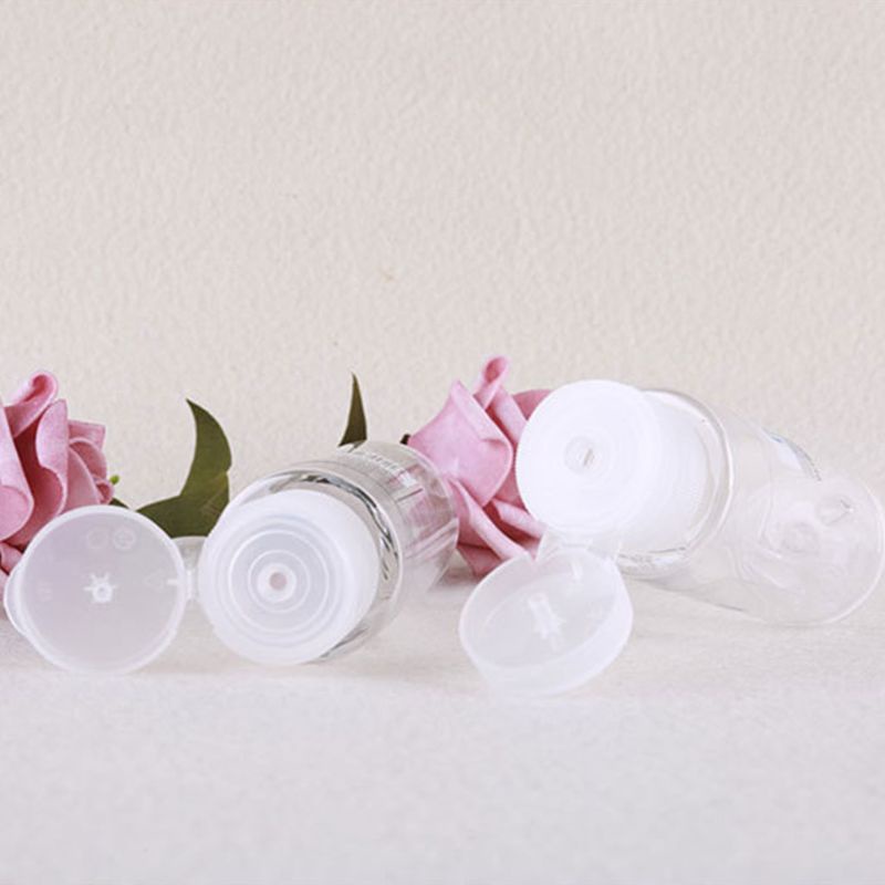 Chai Nhựa Rỗng 50ml Trong Suốt Nắp Lật Dùng Đựng Mỹ Phẩm Khi Đi Du Lịch