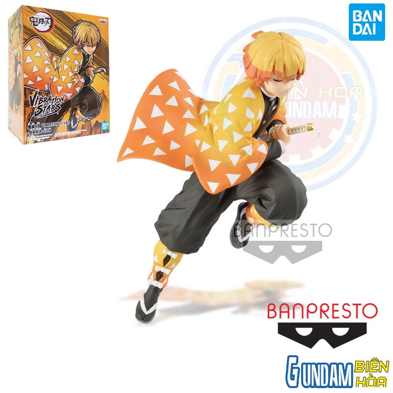 Mô hình  Figure Banpresto DEMON SLAYER KIMETSU NO YAIBA VIBRATION STARS ZENITSU AGATSUMA