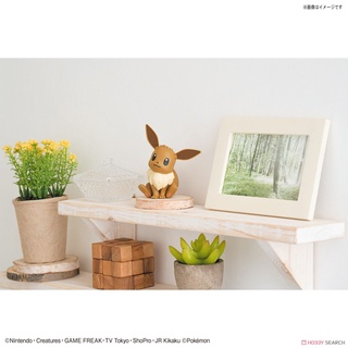 Đồ chơi mô hình lắp ráp Bandai Pokemon Pokepla Quick 04 Eevee