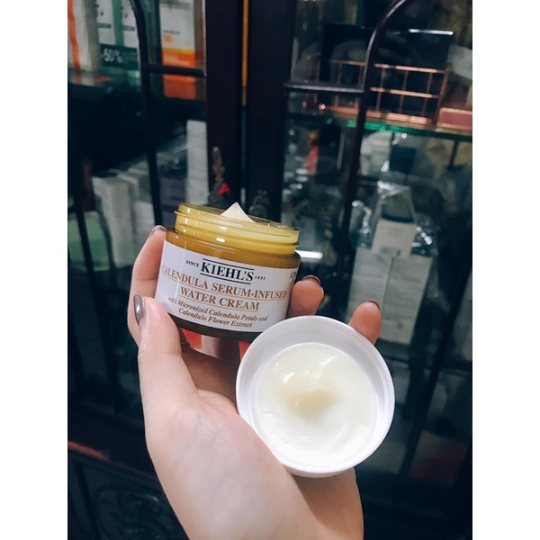 Kem cúc kiehl Serum-infused water cream