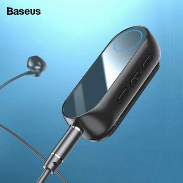 Bộ adapter Baseus BA02 chuyển tai nghe có dây thành tai nghe không dây Bluetooth V5.0