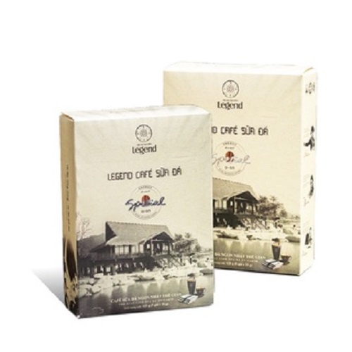 [Trung Nguyên Ecoffee] Combo 2 Cà Phê Sữa Đá Trung Nguyên Legend Hòa Tan Hộp 9 Gói