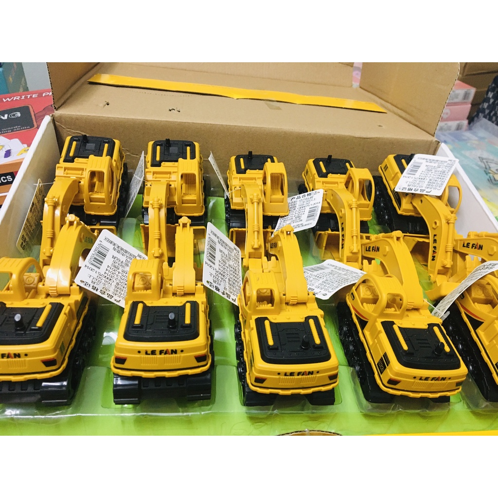 Xe múc công trình 2 chức năng siêu to, hàng dày, chắc, đẹp cho bé