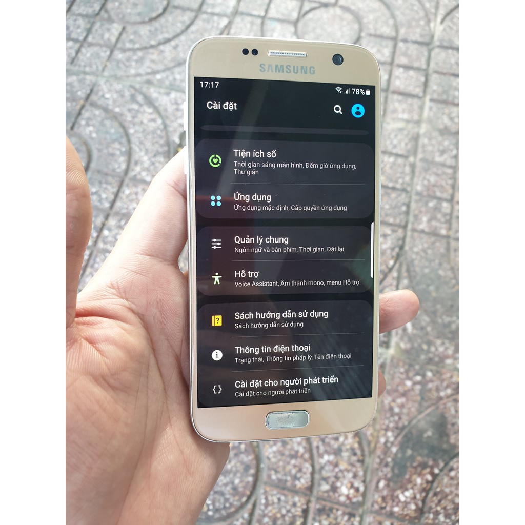 Điện thoại Samsung Galaxy S7 - Like new 97% bản 2 sim chip Exynos 8 bộ nhớ 32GB Ram 4GB màn Super Amoled 5.1'