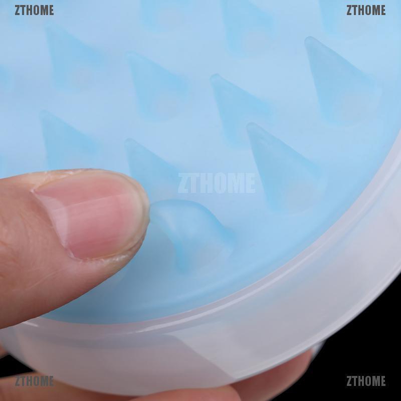 Bàn chải tóc gội đầu silicone mềm mại