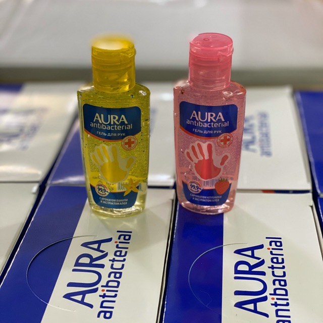 Gel rửa tay khô Aura (Nga) 50ml | BigBuy360 - bigbuy360.vn