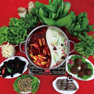 NỒI LẨU 2 NGĂN 28CM
