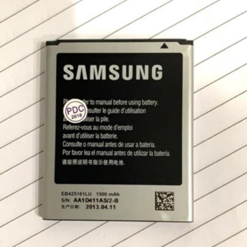 Pin Samsung S7392 (B100AE) 1500mAh Zin Mới 100% Bảo hành 6 tháng.