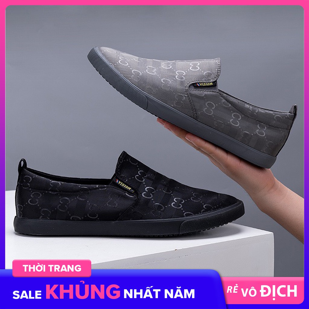 Giày slipon nam giày lười nam Leyo A86 02 màu | BigBuy360 - bigbuy360.vn