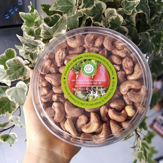 Hạt Điều Rang Muối Đặc Sản Bình Phước 500g tại Hali Nuts
