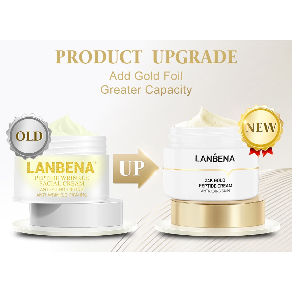 Kem dưỡng da mặt LANBENA chiết xuất vàng 24k chống lão hóa / nếp nhăn hiệu quả | BigBuy360 - bigbuy360.vn