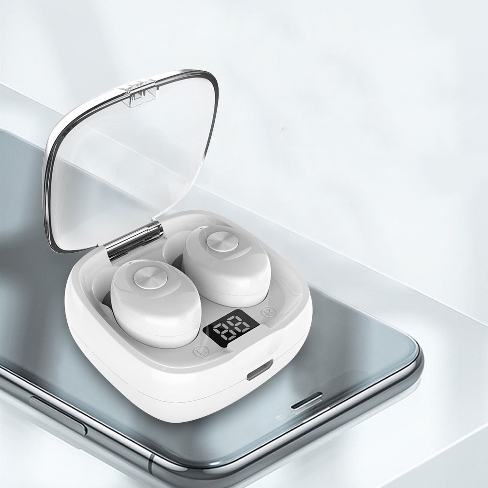 Tai nghe nhét tai bluetooth XG8 5.0 bản Quốc tế không dây cảm ứng chống nước IPX5, chống ồn tích hợp sạc dự phòng